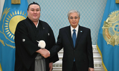 Мемлекет басшысы  сумошы  Ерсін Балтағұлды  қабылдады