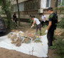 Тараз тұрғындары қаланы  қоқыстан тазартты