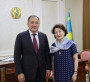 Түркі мәдениеті және мұрасы қорының Президенті Қазақстанның Өзбекстандағы жаңадан тағайындалған Елшісімен кездесті